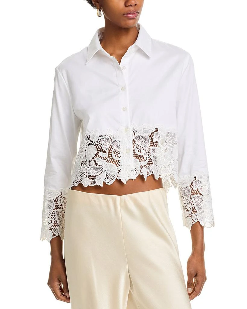 Generation Love Issa Lace Trim Shirt 1