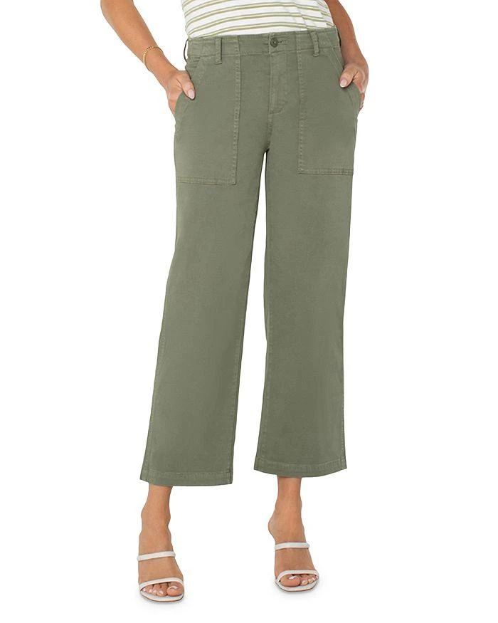 Liverpool Los Angeles Wide Leg Cargo Pants 4