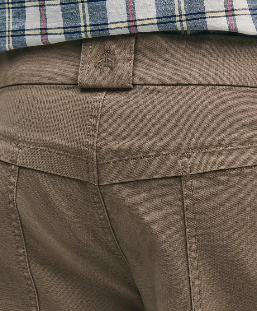 Brooks Brothers 6.5" Cotton Canvas Camp Shorts 5