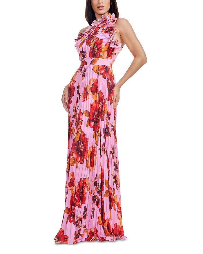 Dress The Population Vida Pleated Evening Gown - Dresses & Skirts - Free  Shipping - BeyondStyle