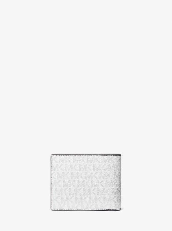 Michael Kors Harrison Logo Billfold Wallet With Passcase 3