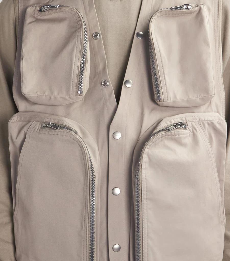 Rick Owens Cotton Cargo Gilet 6