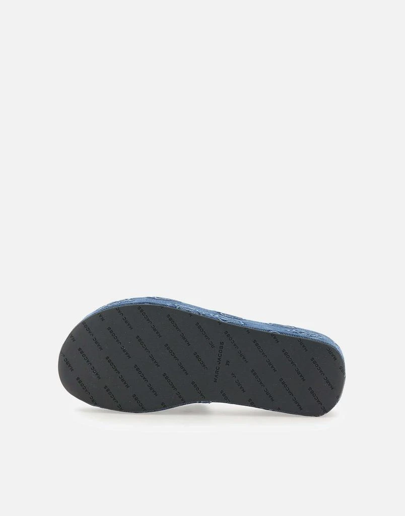 Marc Jacobs "The Puffy  Daisy Denim Platform Sandal" 6