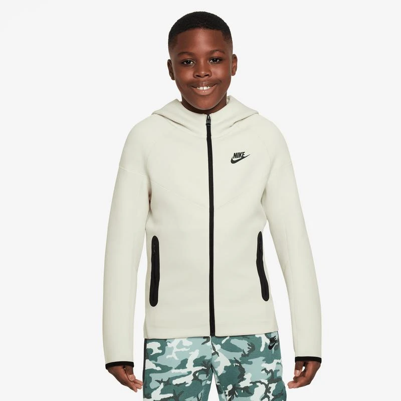 NIKE Nike NSW Tech Fleece Full-Zip Hoodie - Boys' Grade School 1