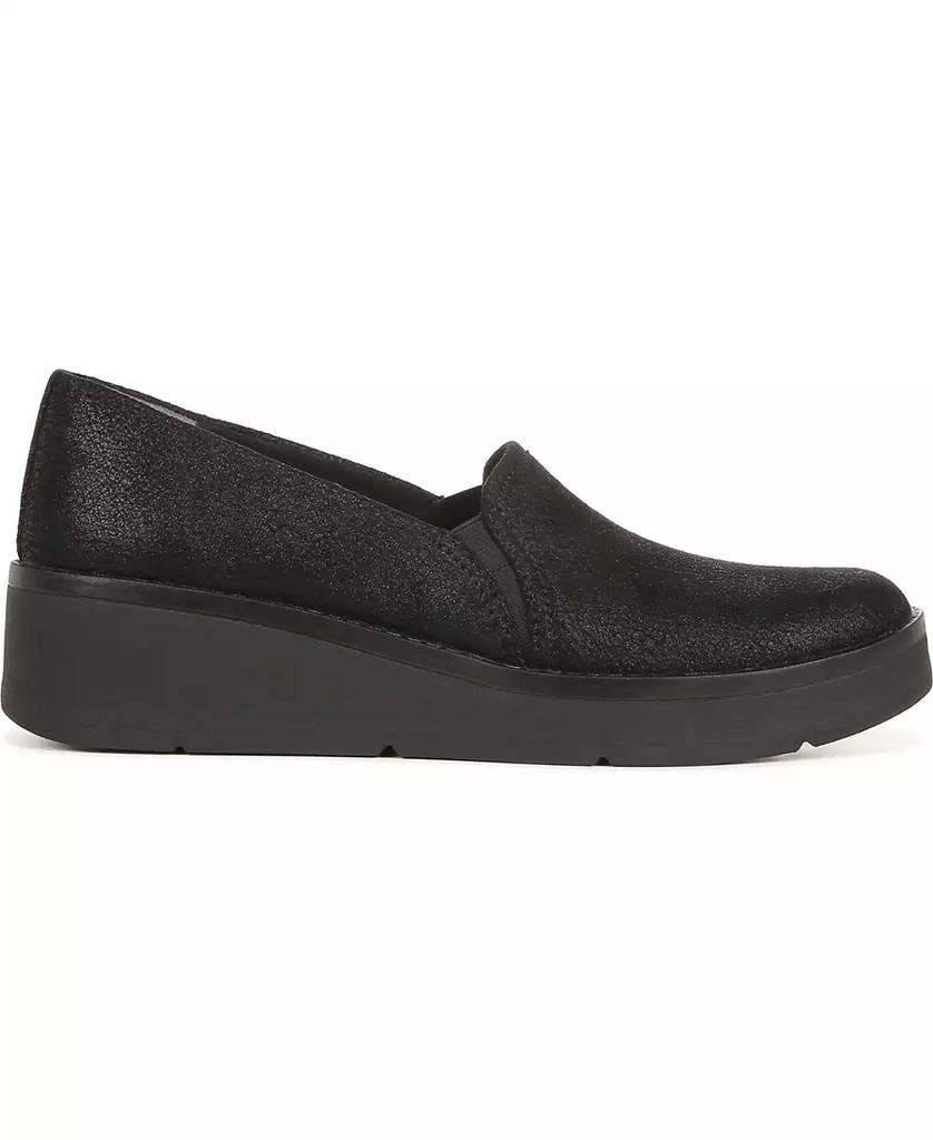 LifeStride Women's Free Spirit Washable Round Toe Wedge Slip Ons