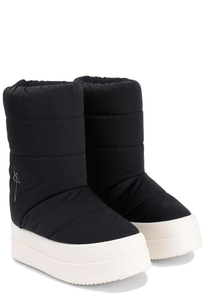 Rick Owens Rick Owens DRKSHDW Star Detailed Platform Padded Boots 3