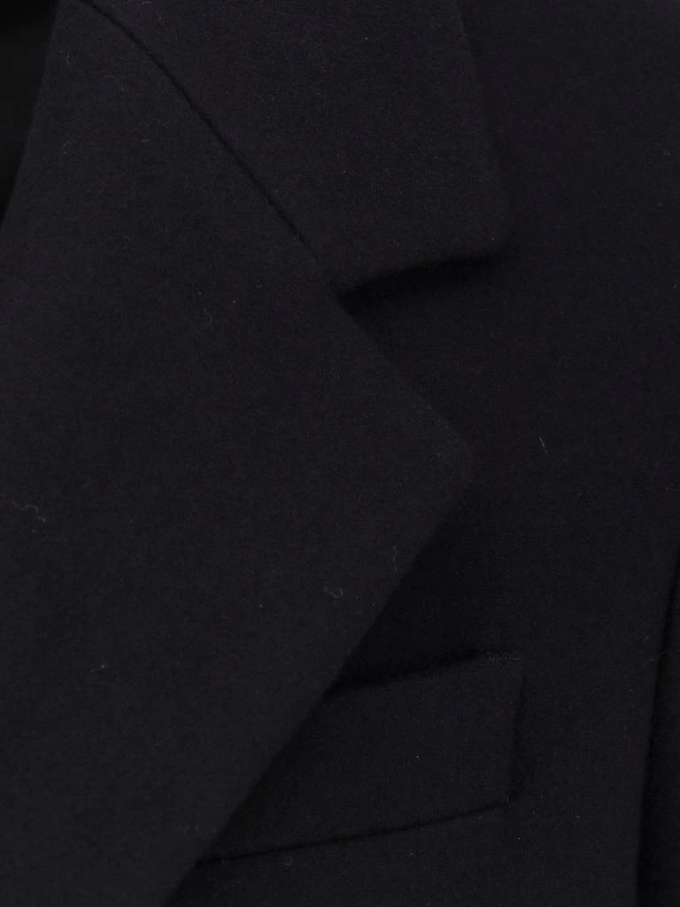 HEVÒ Virgin wool coat with satin lining 4