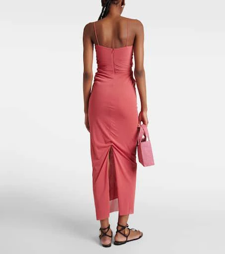 Christopher Esber Molded Venus cutout mesh maxi dress 3