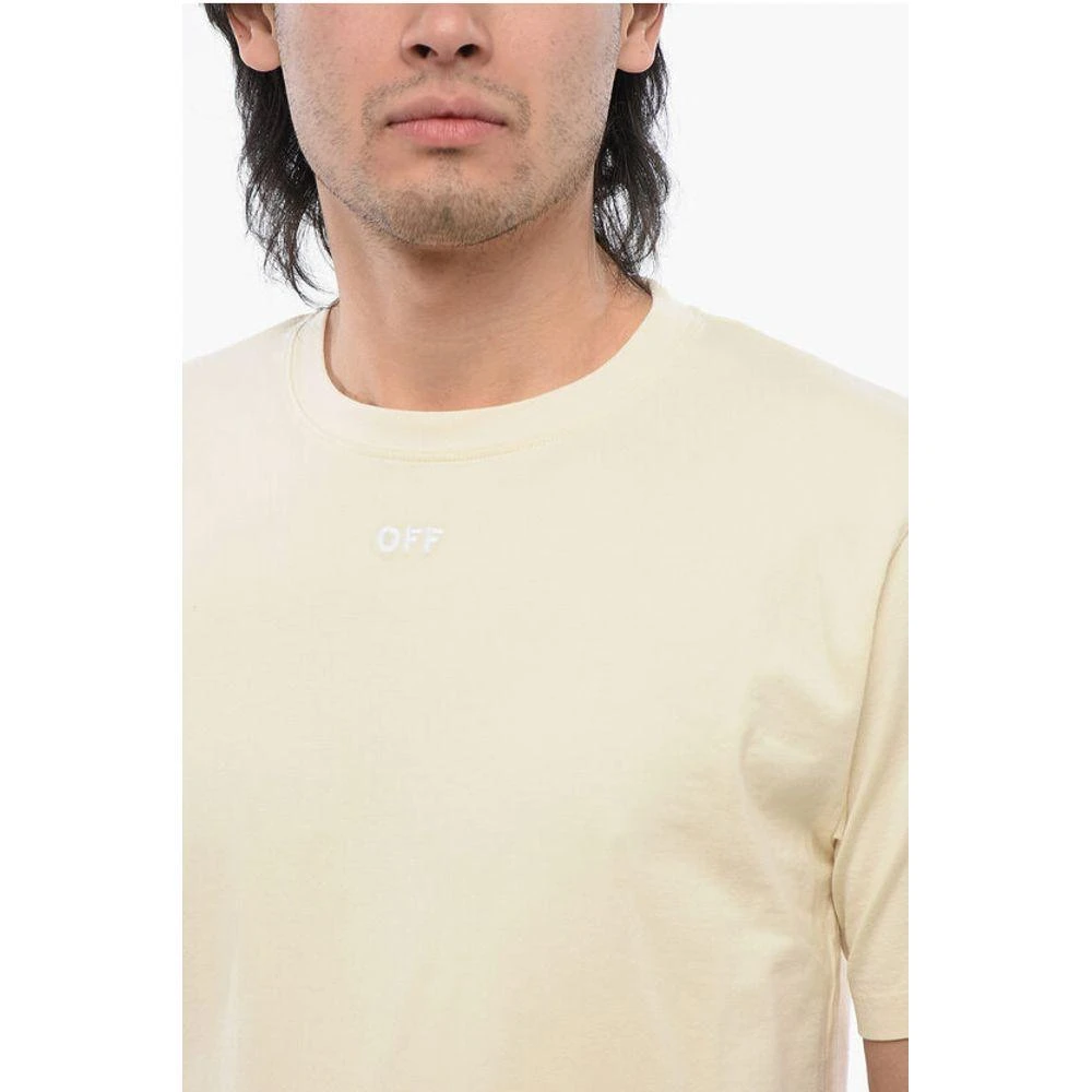 Off-White Embroidered ARROW Slim-Fit T-shirt 3
