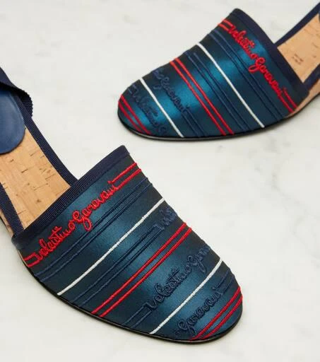 Valentino La Cruisette canvas espadrille wedges 5