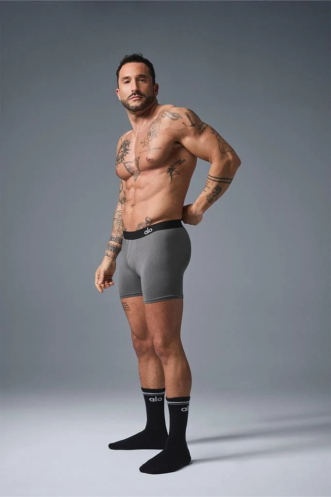 Alo Yoga Day and Night Boxer - Grey 6