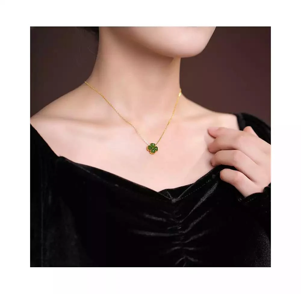 seree Jardin â€” Jade Pendant Necklace 2