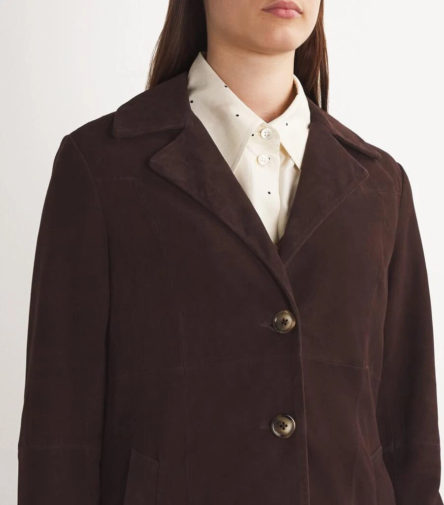 Rixo Suede Astraea Duster Coat 6