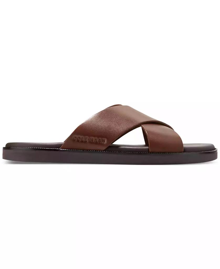 【COLE HAAN】NANTUCKET SLIDE◆サンダル Cole Haan Men's Nantucket Cross Strap Slip On Slide Sandals