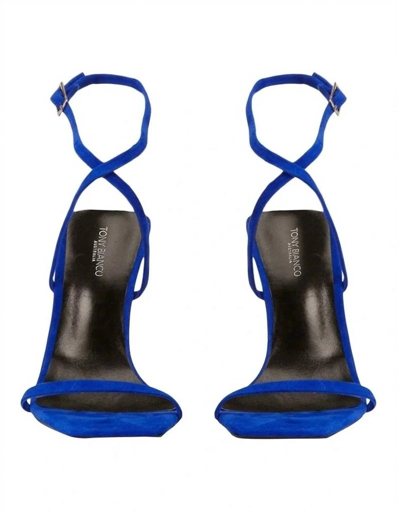 Tony Bianco Women's Naxos Sandal In Azure Suede 2