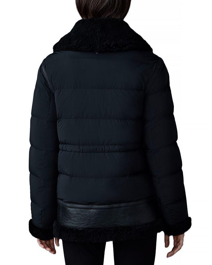 Mackage Vanna Mixed-Media Shearling Down Jacket
