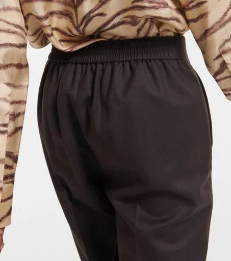Stella McCartney Wool flannel sweatpants 6