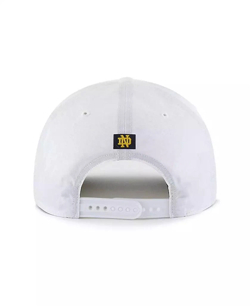 47 Brand Men's White Notre Dame Fighting Irish Condor Hitch Brrr Adjustable Hat 3