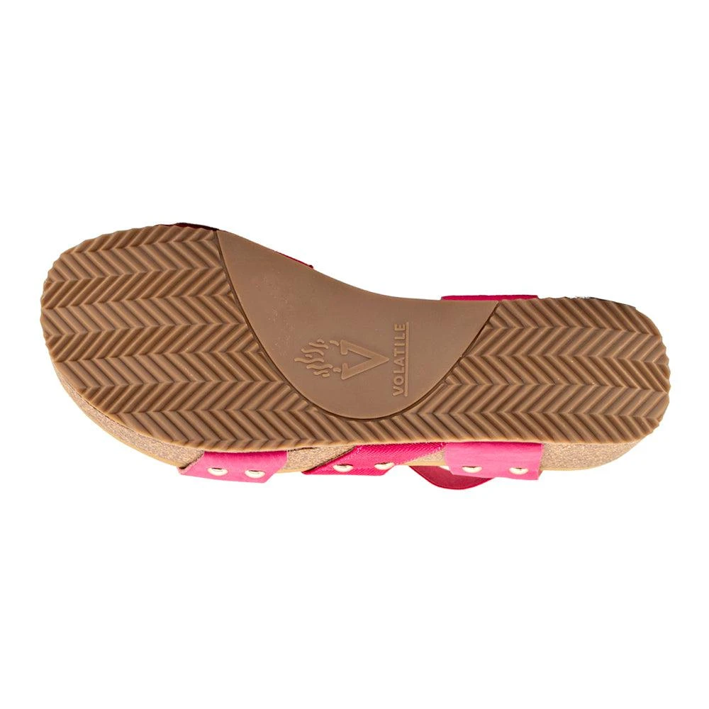 VOLATILE Picnic Stretch Wedge Sandals 5