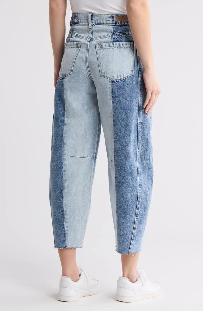 Blank NYC Fray Hem Barrel Leg Jeans 2