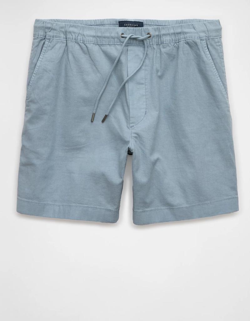 AE AE Flex 7" Linen-Blend Trekker Short