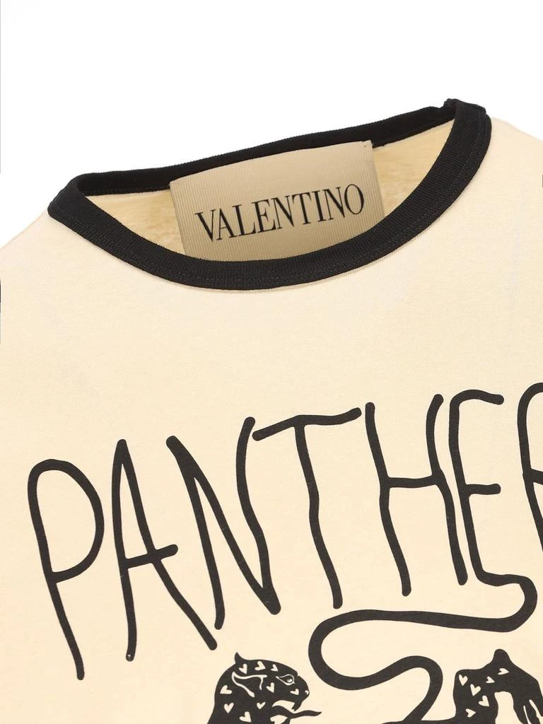 Valentino Valentino Panther Printed Crewneck T-Shirt 3
