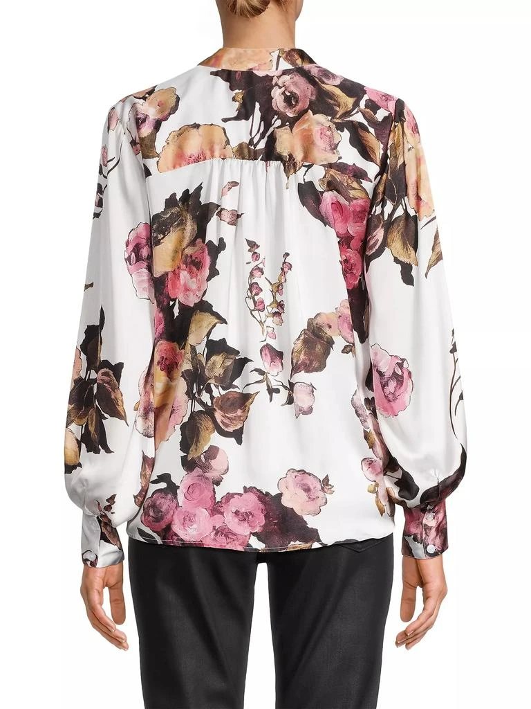 Karmamia Cornelia Balloon-Sleeve Satin Shirt 5