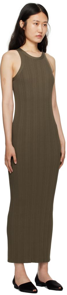 TOTEME Khaki Seamless Maxi Dress