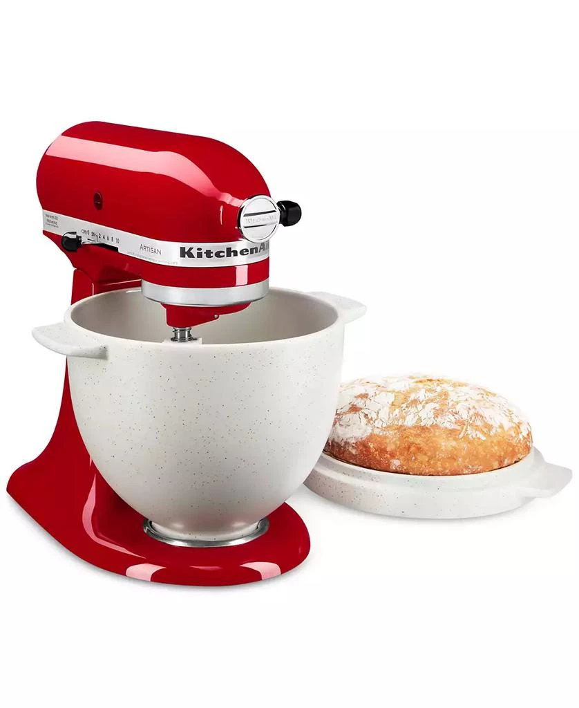 KitchenAid Ceramic Bread Bowl with Baking Lid  KSM2CB5BGS 1
