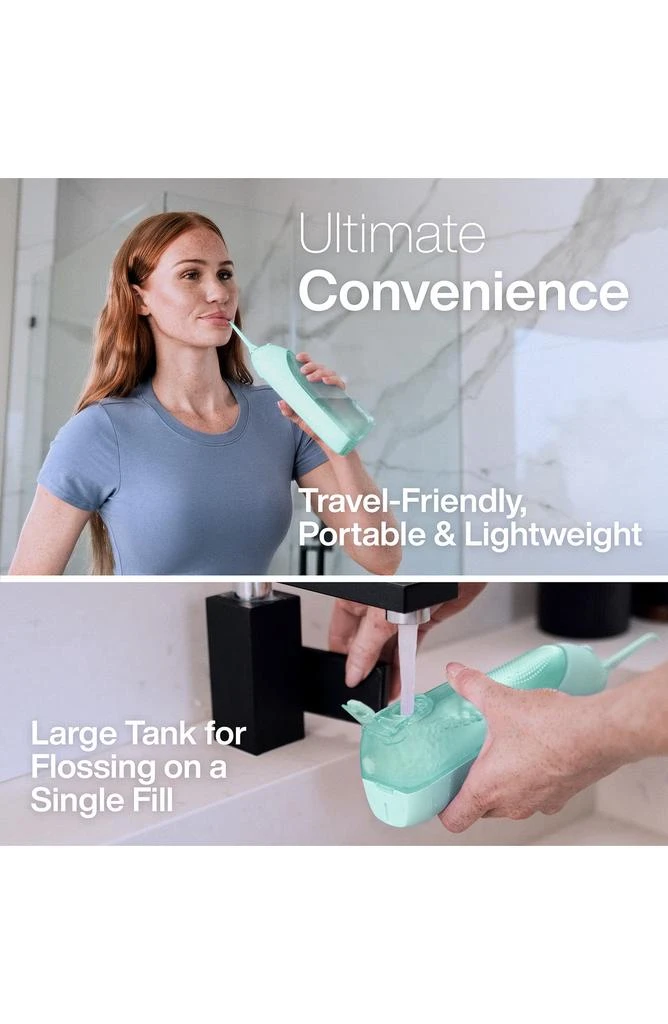 AquaSonic Icon Power Toothbrush & Water Flosser Set 8