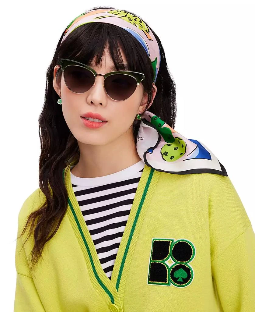 Kate Spade Women's KS Mini Golf Silk Square Scarf 5