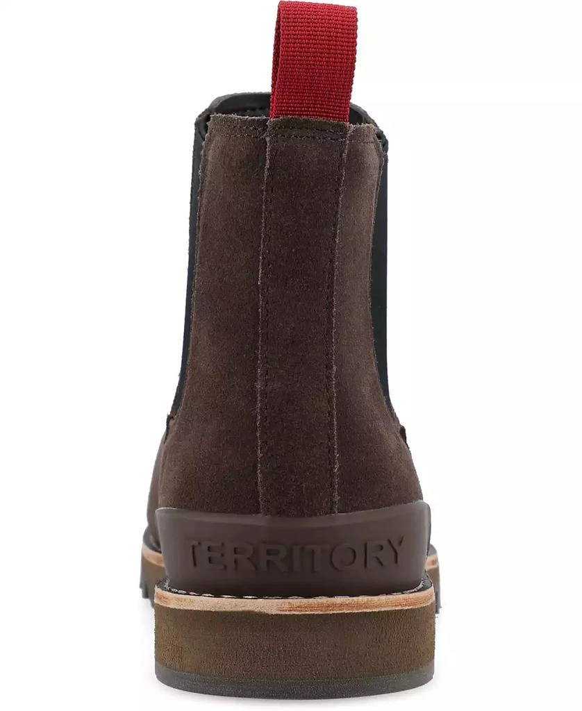 Territory Men's Yellowstone Tru Comfort Foam Pull-On Water Resistant Chelsea Boots 3