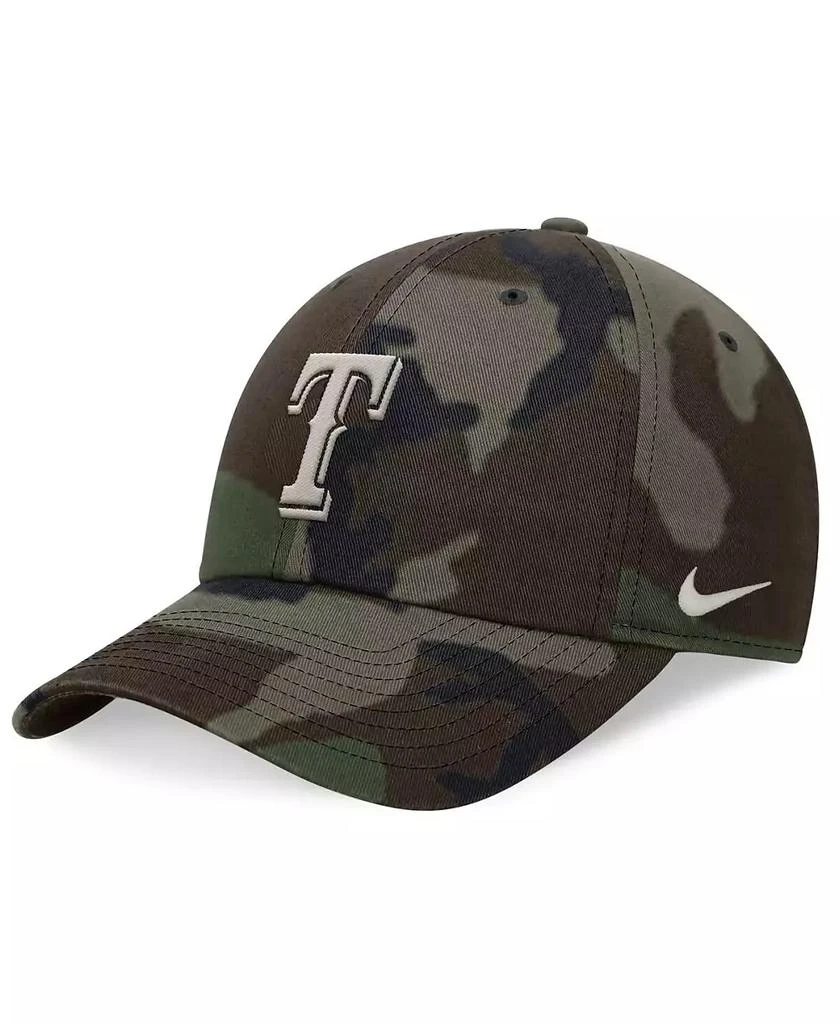NIKE Men's Camo Texas Rangers Club Adjustable Hat 1