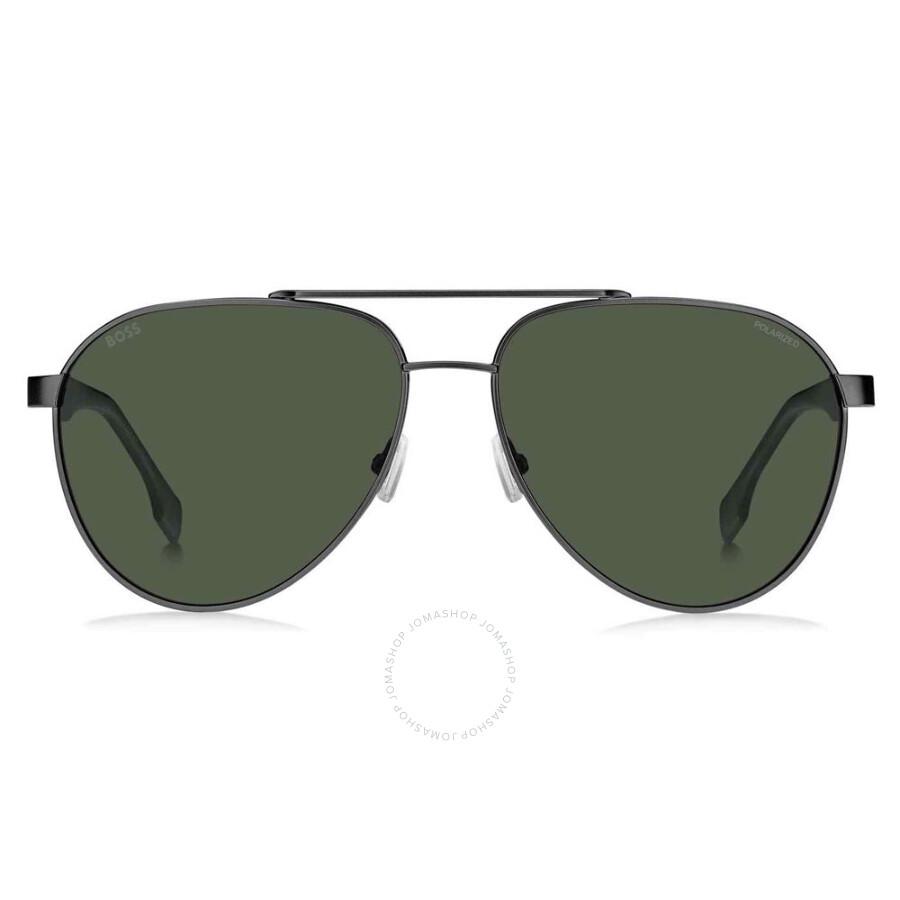 Hugo Boss Polarized Green Pilot Men
s Sunglasses BOSS 1485/S 0MFK/UC 60
