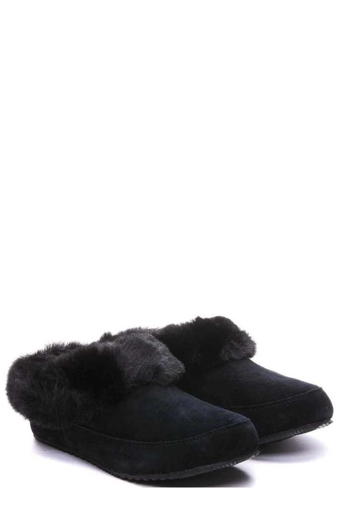 Sorel Sorel Faux-Fur Trim Round-Toe Slippers 3