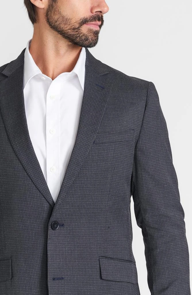 SAVILE ROW CO Hoxton Check Notch Lapel Suit 4