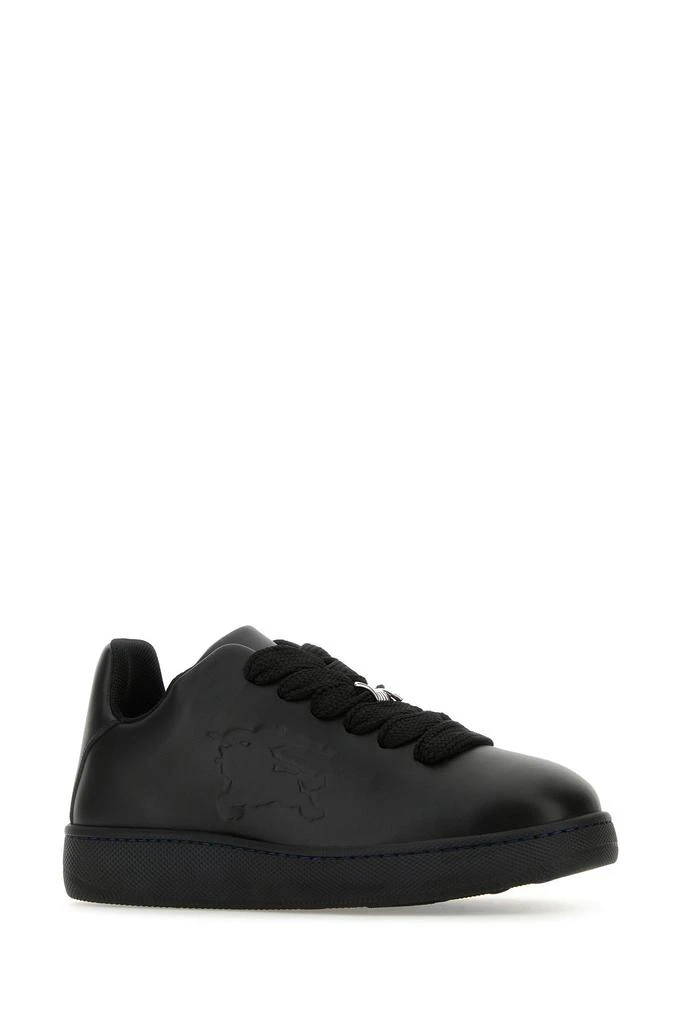 Burberry Black leather Box sneakers 1