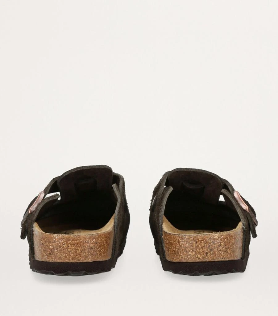 Birkenstock Suede Boston Clogs 2