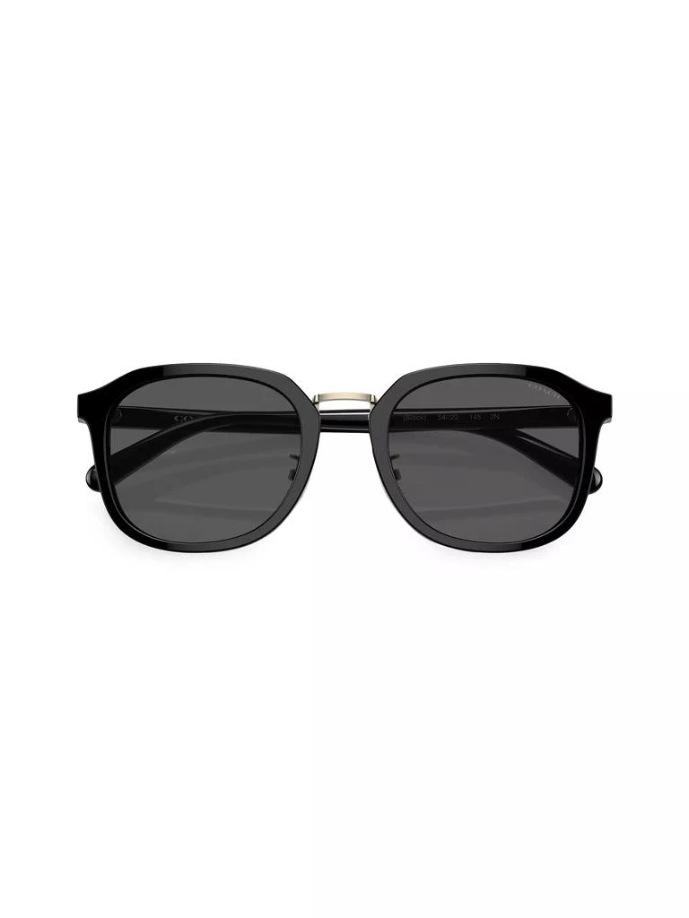Coach 54MM Round Sunglasses 6