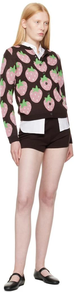 Sandy Liang Brown Eddie Cardigan 4