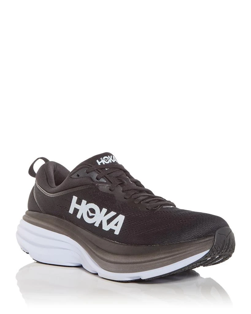 Hoka One One Men's Bondi 8 Lace Up Running Sneakers 1