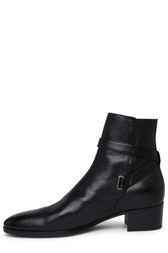 Yves Saint Laurent Saint Laurent Buckle Detailed Pointed Toe Boots 2