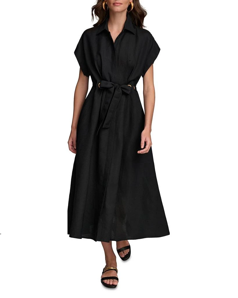 Donna Karan Belted Midi Dress 2
