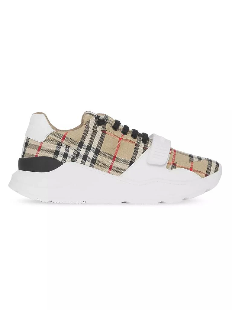 Burberry New Regis Check Sneakers 1