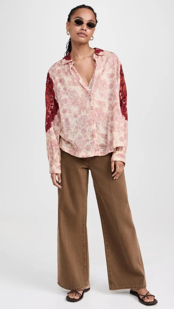 Free People Rose Bud Blouse 4