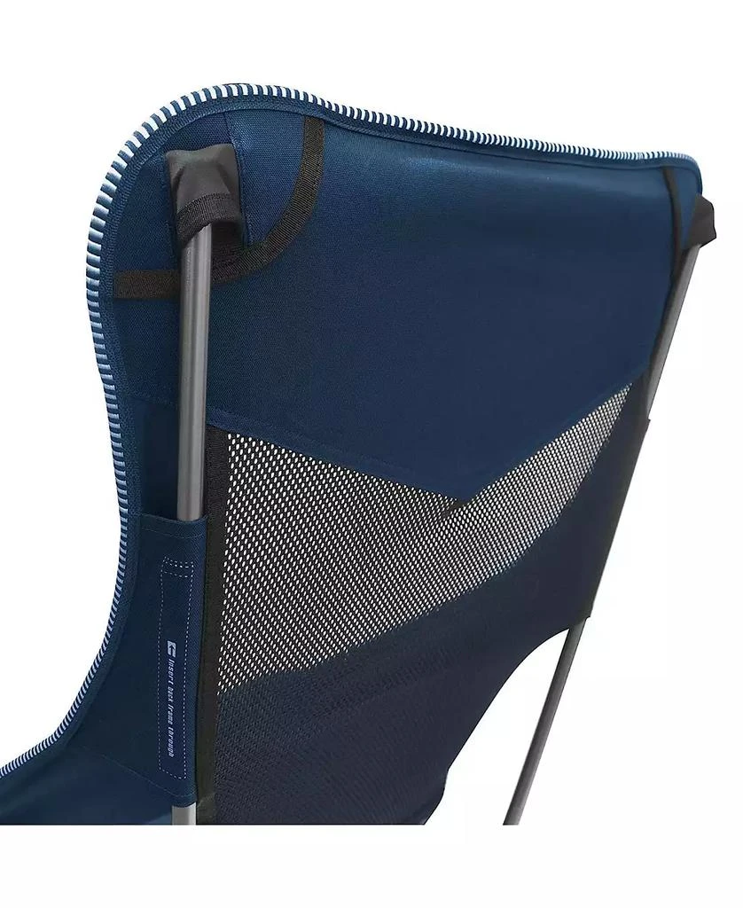 ECR4Kids Lightspeed Outdoors Tall Swivel Camp Chair, Blue 4