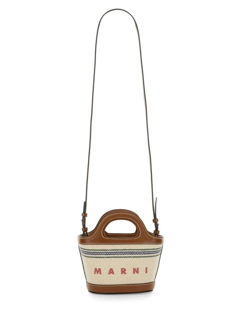 Marni Marni Logo Detailed Tote Bag 3