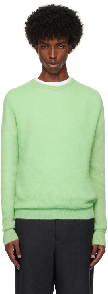 トップス AURALEE BABY SURI ALPACA SHEER KNIT Namu Shop - Auralee Baby Suri Alpaca Sheer Knit P/O - Purple