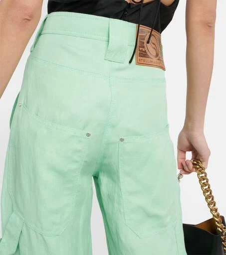 Stella McCartney High-rise wide-leg pants 6