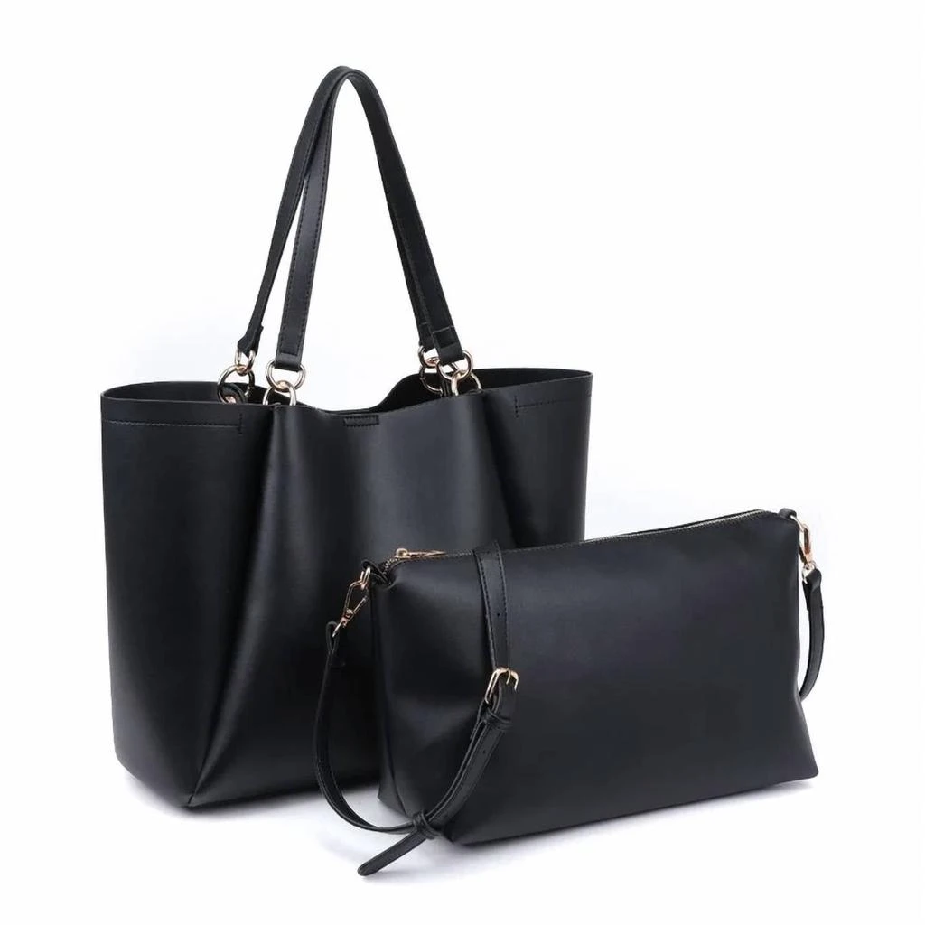Moda Luxe Women's Brooklyn Tote Bag In Black 1
